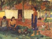 Paul Gauguin Why are you anger Spain oil painting artist